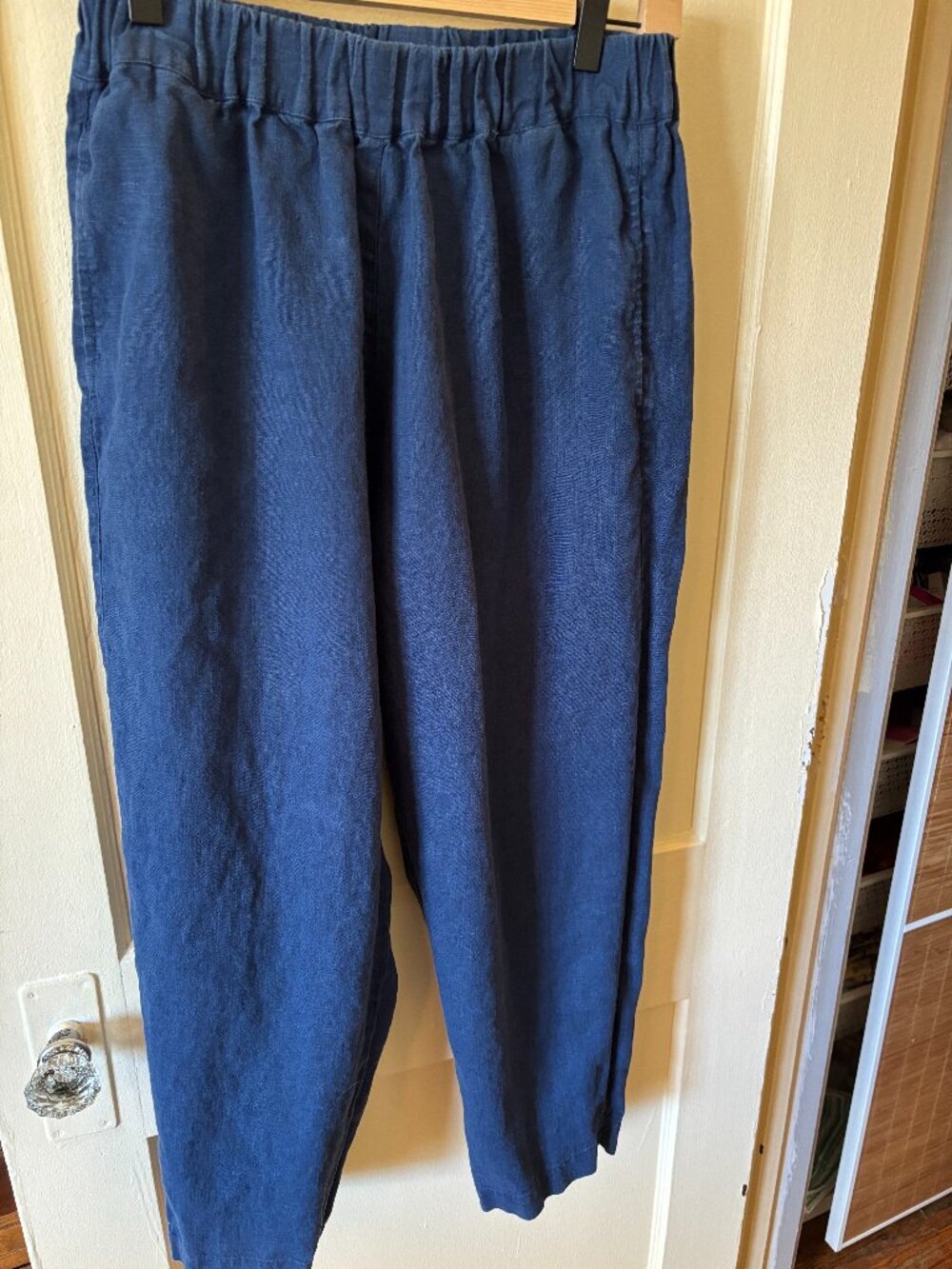 LinenFox 100% European Linen Pants | Navy | Great condition Size M